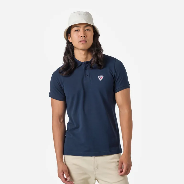 Men's logo polo