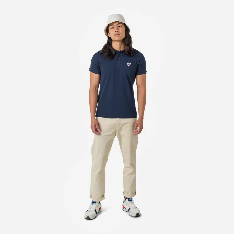 Men's logo polo