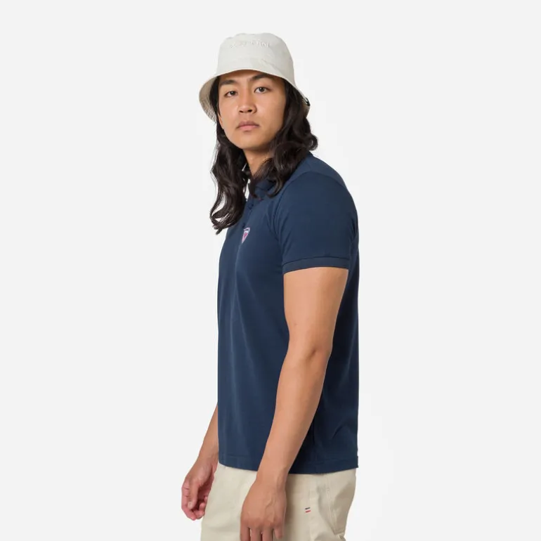 Men's logo polo