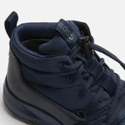 Men's Resort Waterproof Navy Boots