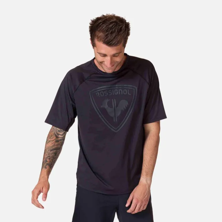 Men's short sleeve mountain bike jersey classic fit