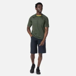 Men's short sleeve mountain bike jersey relaxed fit