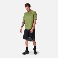 Men's short sleeve mountain bike jersey classic fit