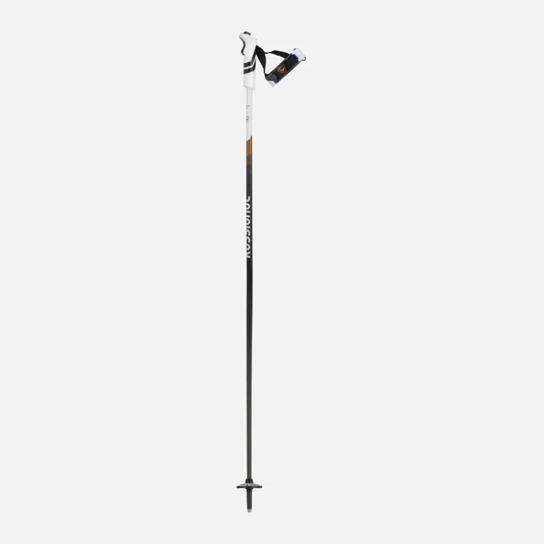 Rossignol Electra Premium Carbon R-Clip Ski Poles Gold