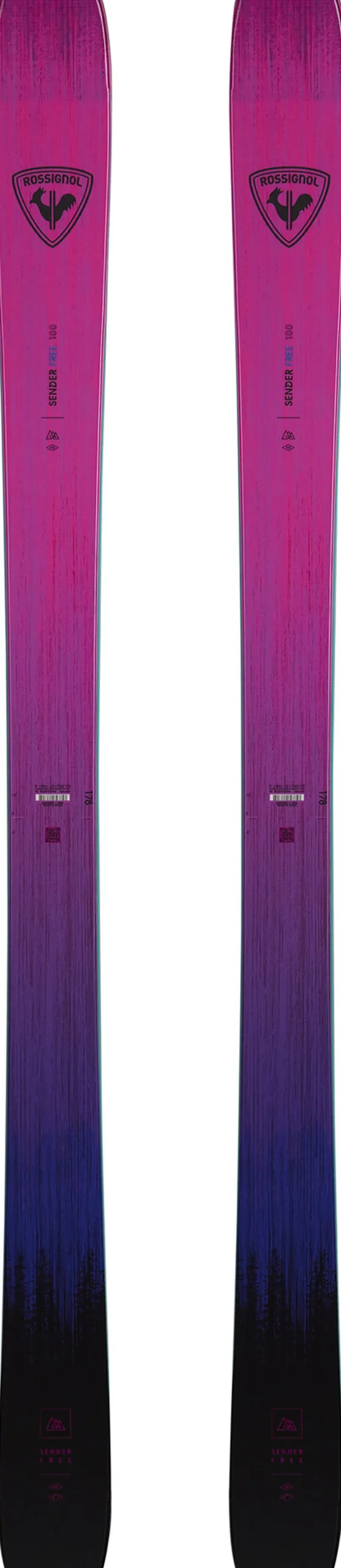 Rossignol Sender Free 100 Skis OPEN