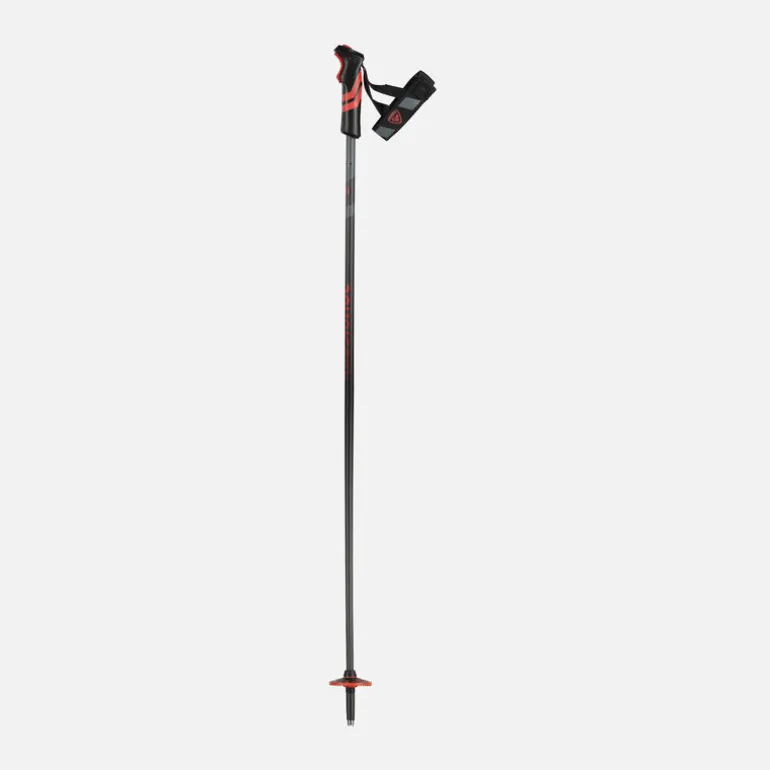 Rossignol Tactic Carbon R-Clip Ski Poles Red