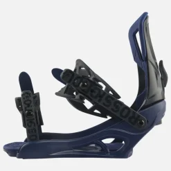 Unisex Battle Black/Blue snowboard binding (XL)