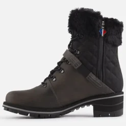 Women's 1907 Megeve Grey Wax Boots