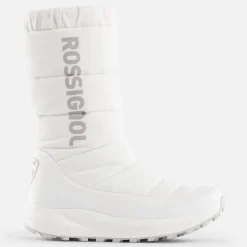 Women's Podium Knee High White Boots