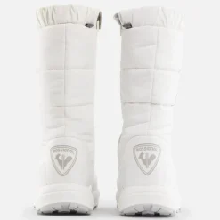 Women's Podium Knee High White Boots