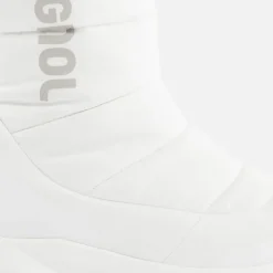 Women's Podium Knee High White Boots
