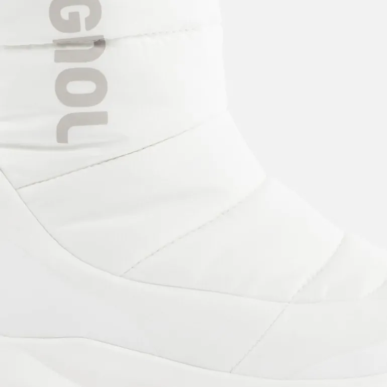 Women's Podium Knee High White Boots